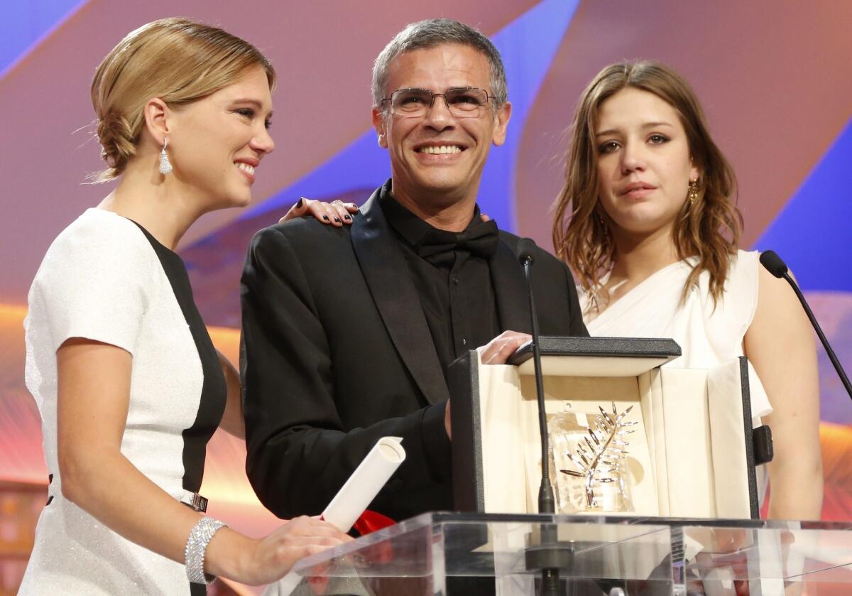 Cannes 2013: 'Blue Is the Warmest Color' wins Palme d'Or - Los Angeles Times