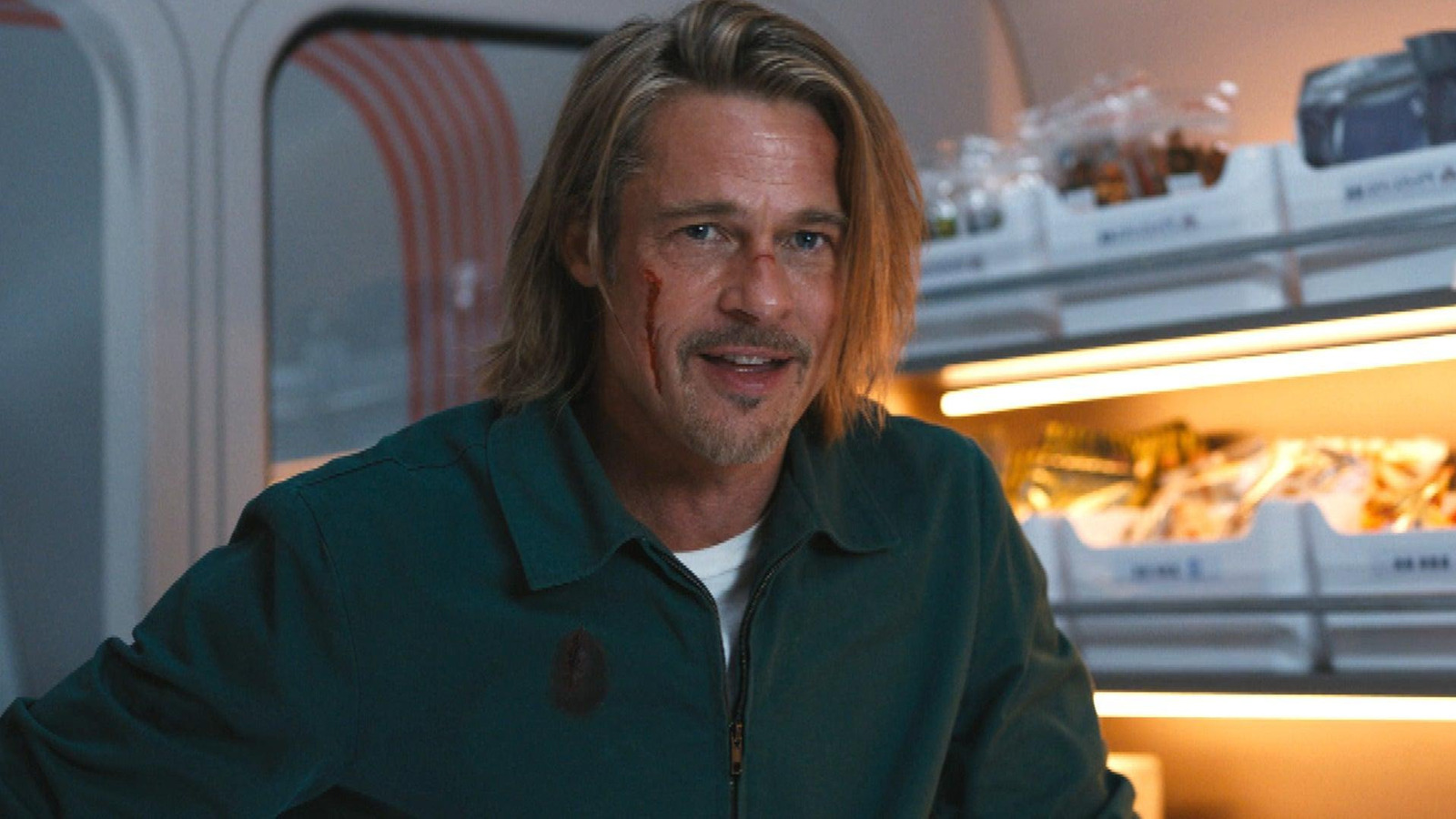 Bullet Train Star Kept Getting Distracted By Brad Pitt's Hair | GIANT FREAKIN ROBOT