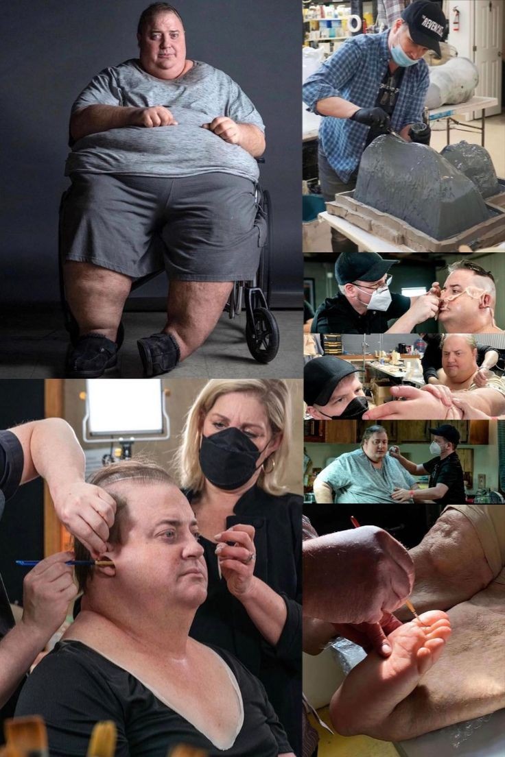 Brendan Fraser's transformation in the movie 'Whale' :  r/Damnthatsinteresting